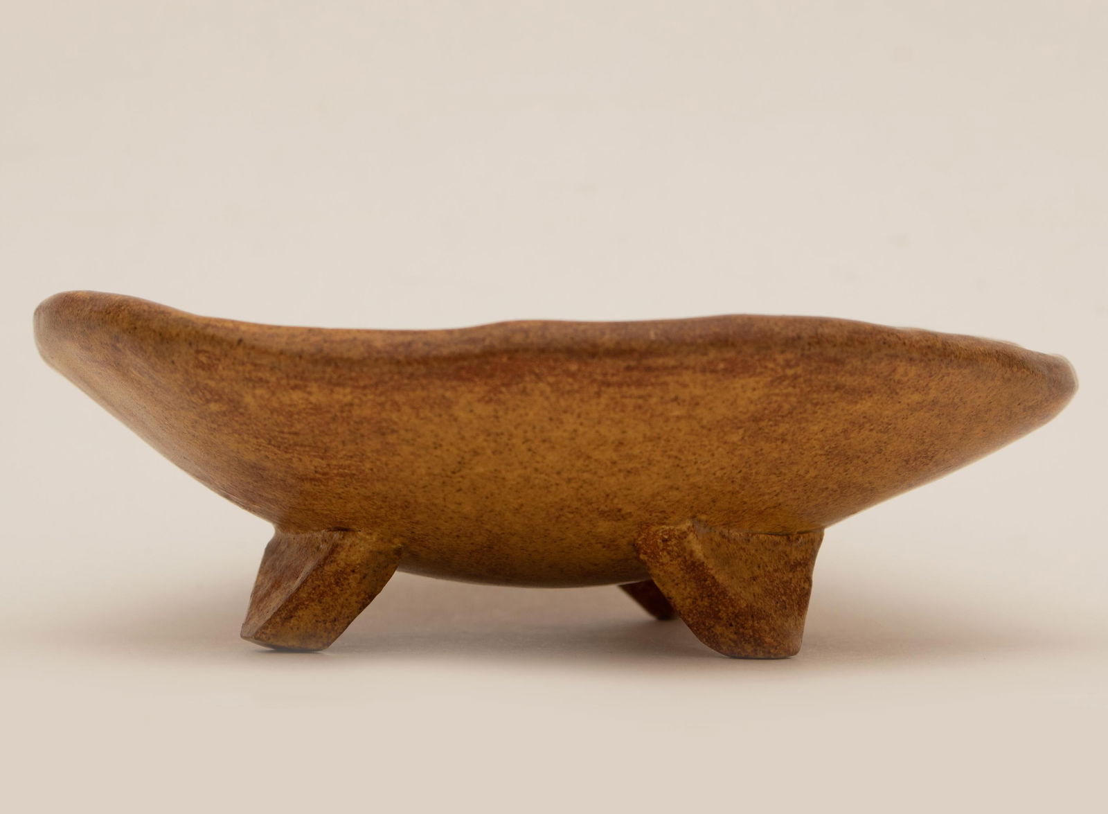 Greek Orthodox Handmade Decorative Footed Ceramic Bowl - 7