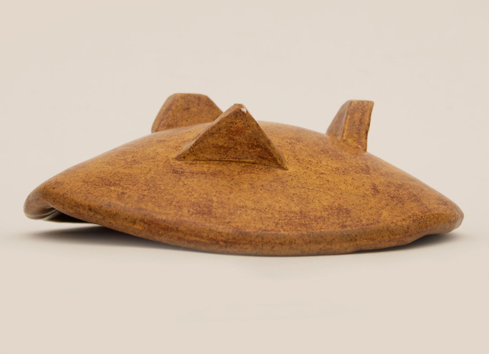 Greek Orthodox Handmade Decorative Footed Ceramic Bowl - 9