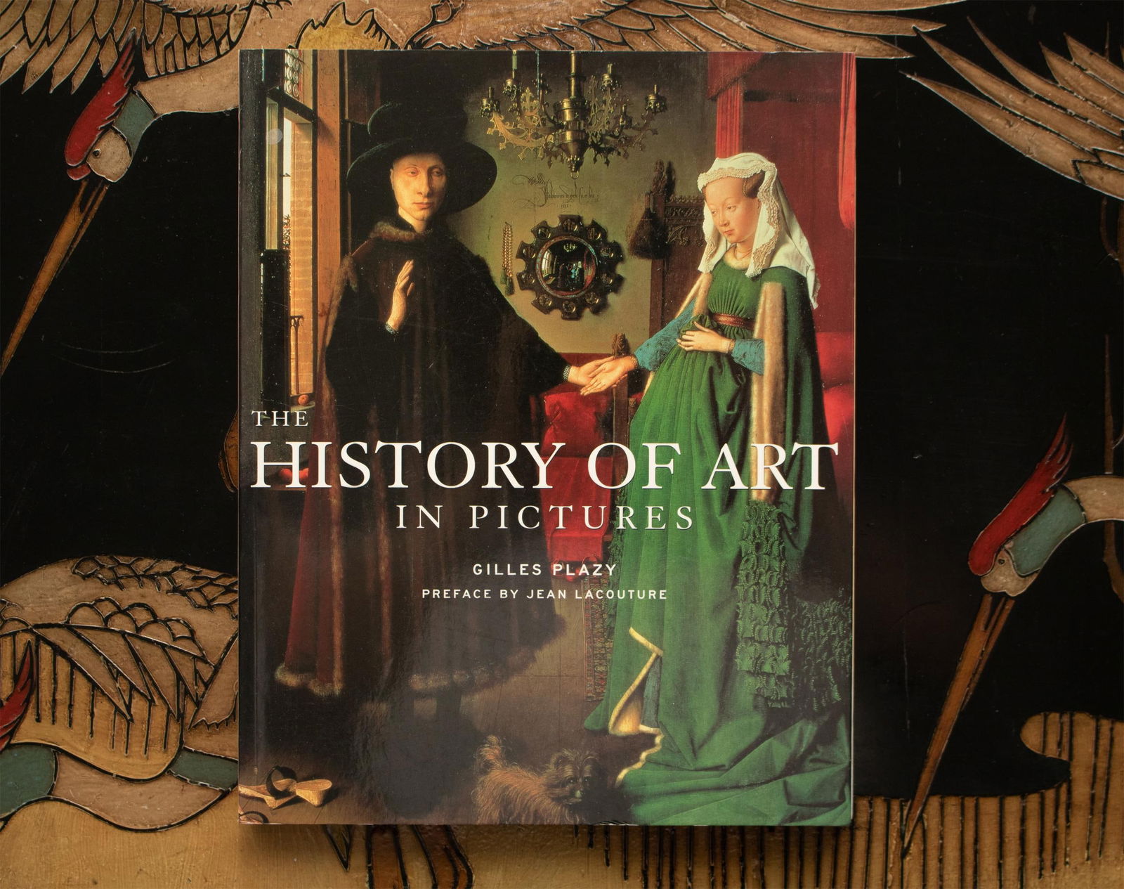 The History of Art in Pictures by Gilles Plazy, Large 1999 Coffee Table Art Book - 2