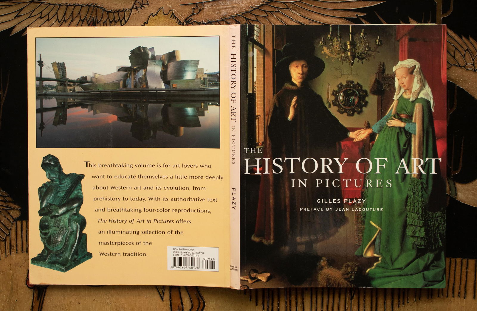 The History of Art in Pictures by Gilles Plazy, Large 1999 Coffee Table Art Book - 3