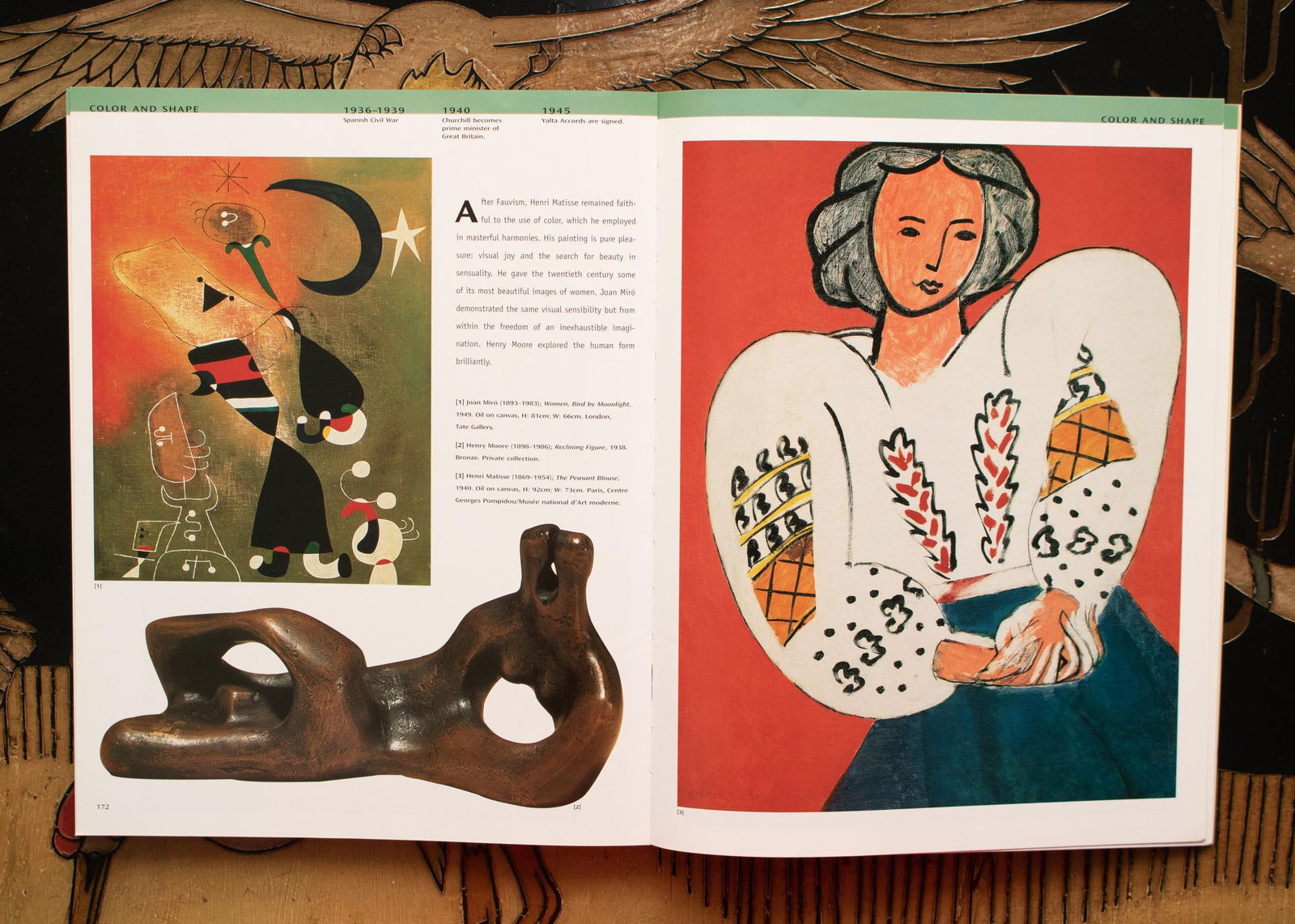 The History of Art in Pictures by Gilles Plazy, Large 1999 Coffee Table Art Book - 8