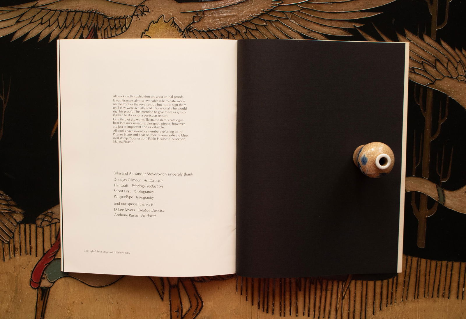 Picasso. Graphics From the Marina Picasso Collection, 1985-1986 Catalogue and Price List - 10