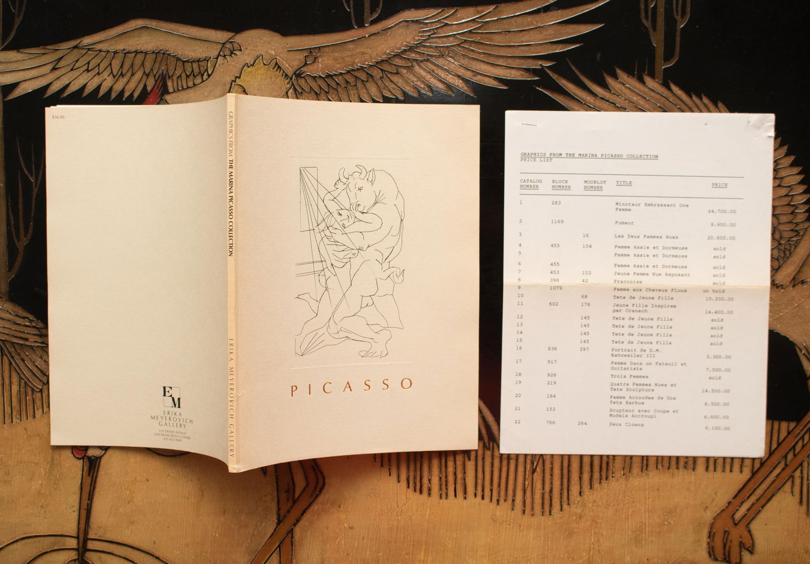 Picasso. Graphics From the Marina Picasso Collection, 1985-1986 Catalogue and Price List - 11