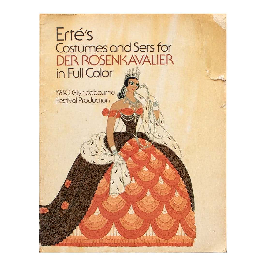 Erte's Costumes and Sets for Der Rosenkavalier, 1980 Art Book With Full Color Prints for Framing: Erte's Costumes and Sets for Der Rosenkavalier, 1980 Art Book With Full Color Prints for Framing. Published by Dover Publications Inc, NY@ 1980 by Stevenarts Limited. Also published in Canada and the
