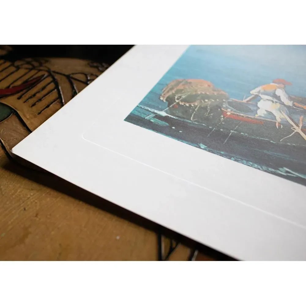 1964 "Fishermen in the Bay of Naples", First Edition Full-Color Print - 4