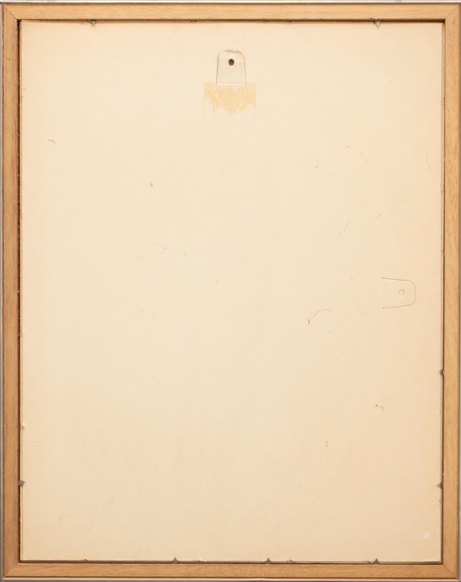 1993 After Joan Miro "Ladders Cross the Sky in a Wheel of Fire", First German Edition Framed Poster - 8