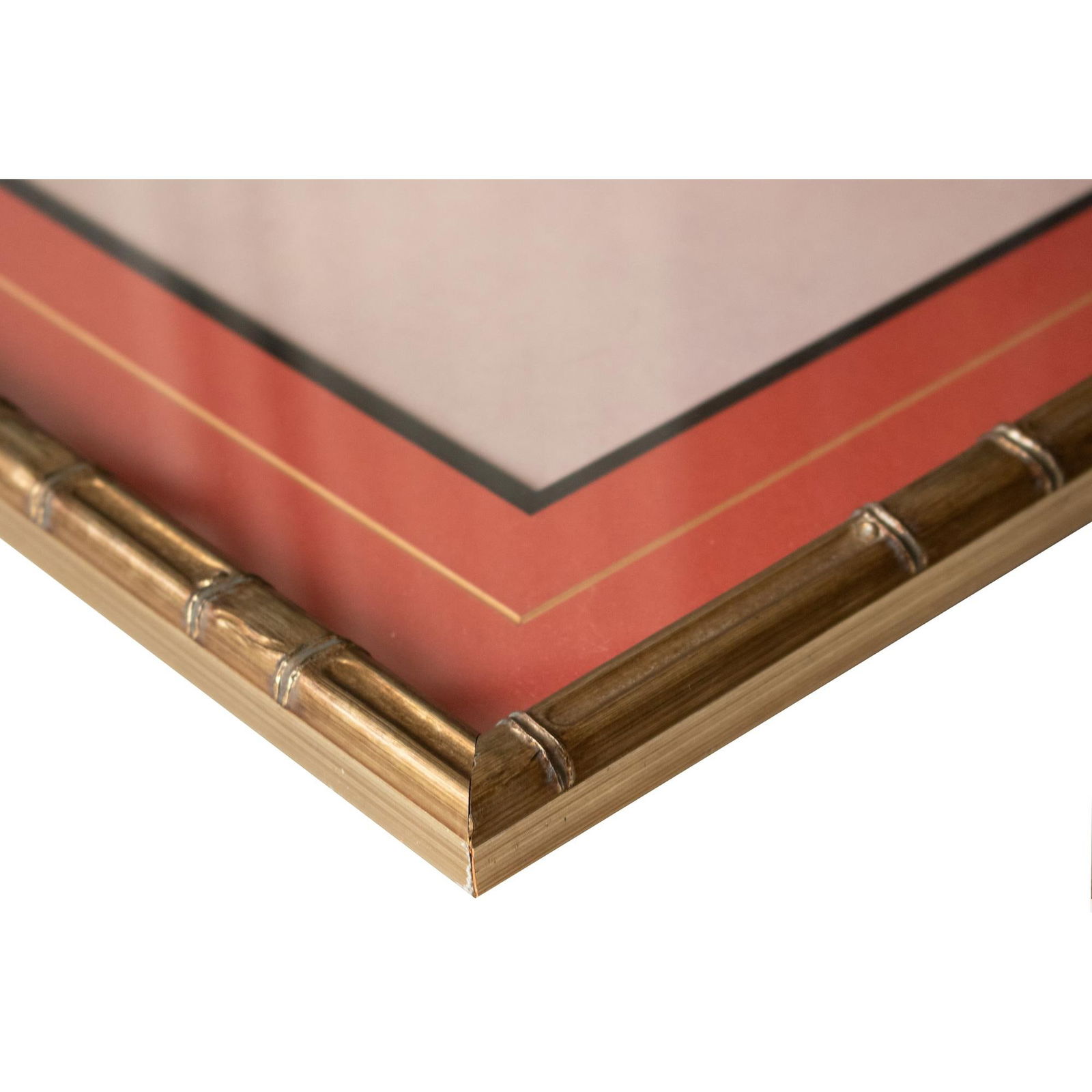 Mid 20th Century XL ShÅwa Era "Lady With a Puppet", Japanese Ukiyo-E Print, Framed - 7