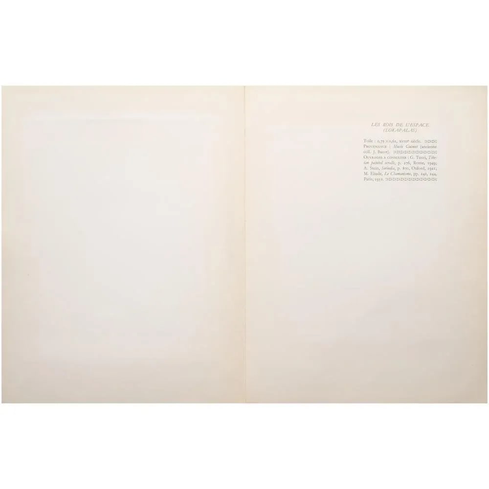 1954 the Kings of Space (Lokapalas), First Edition Full-Color Parisian Print - 5