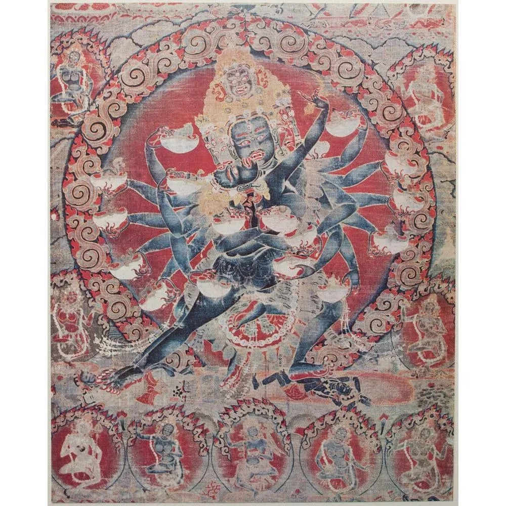 1954 Hevajra, First Edition Parisian Full-Color Print - 2