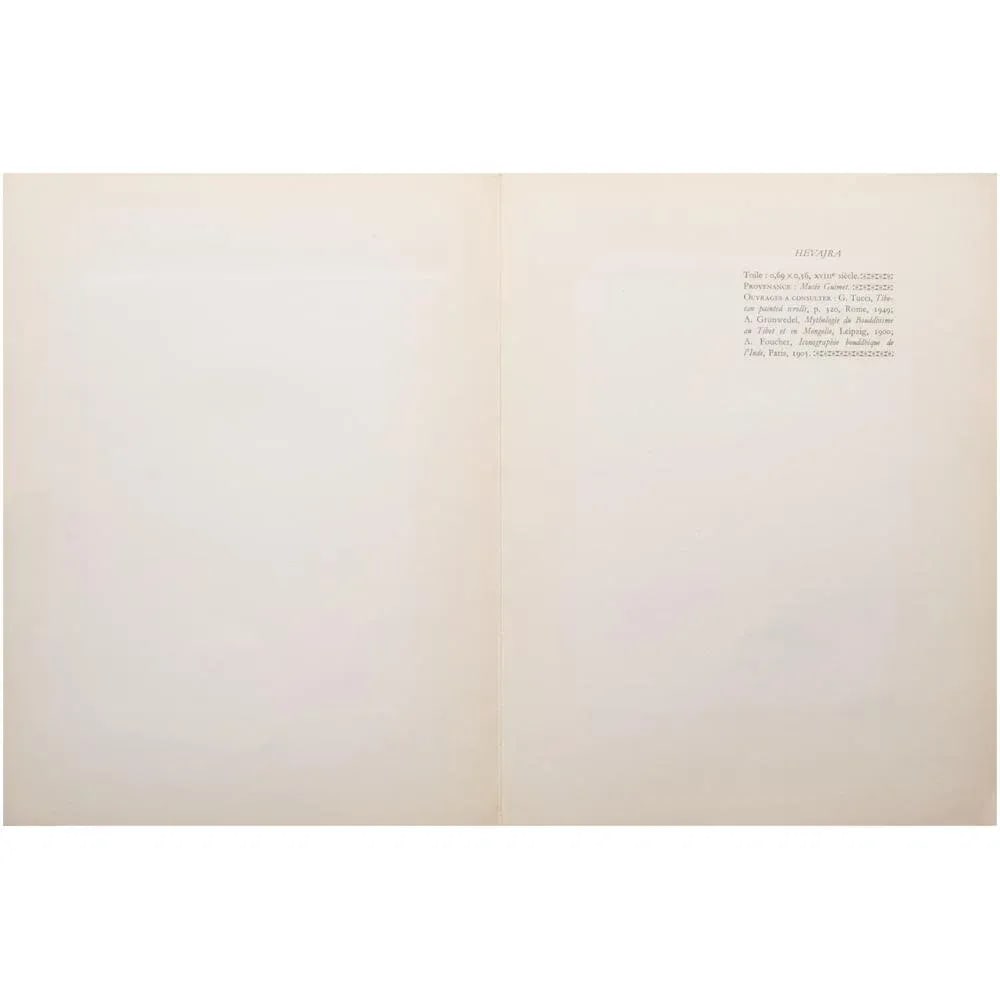 1954 Hevajra, First Edition Parisian Full-Color Print - 5