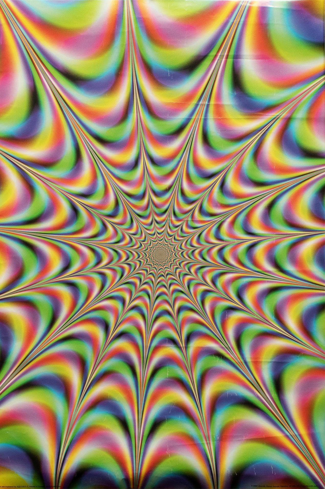 2000 Mesmerizing Optic Art Poster - 2