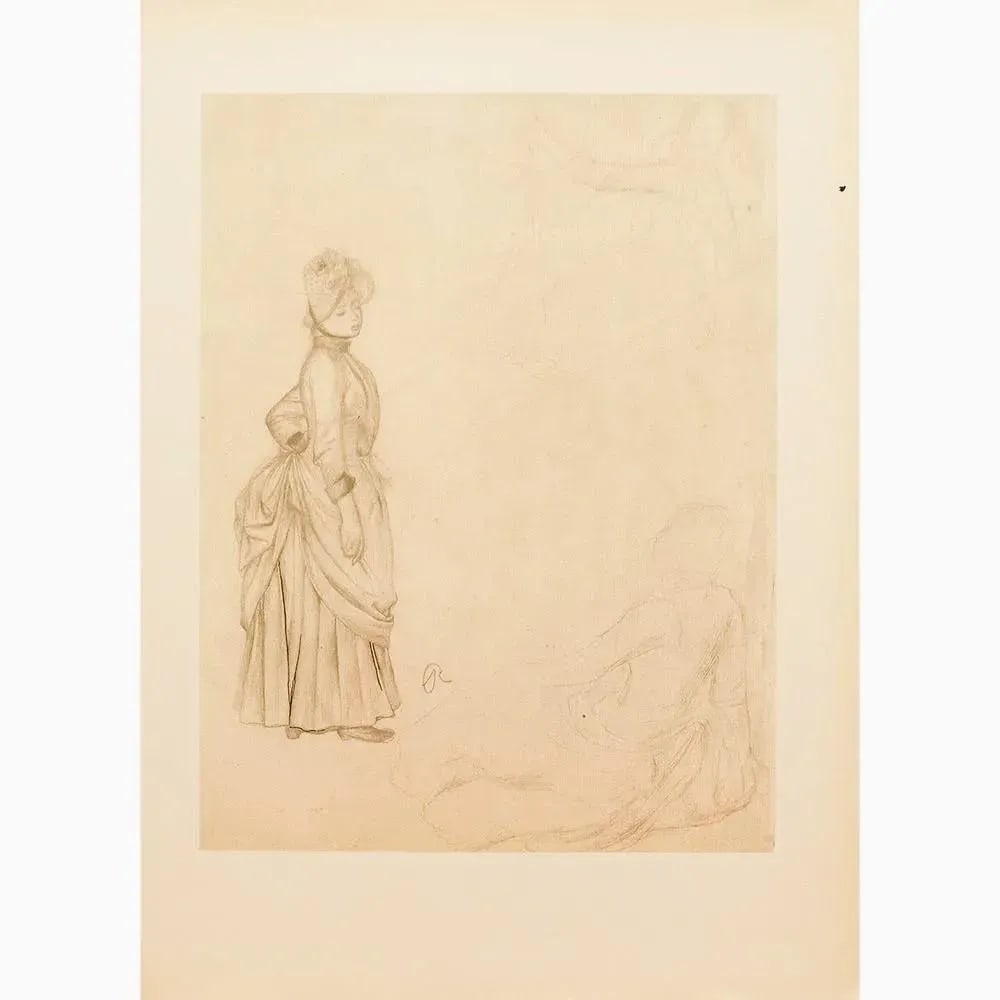 1959 After Renoir Vintage Hungarian Photogravures - Set of 3 - 5