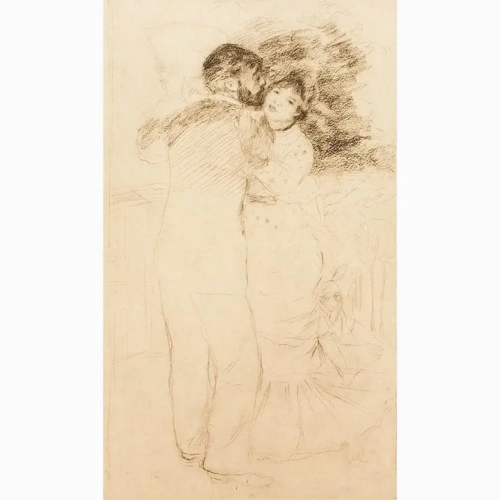 1959 After Renoir Vintage Hungarian Photogravures - Set of 3 - 8