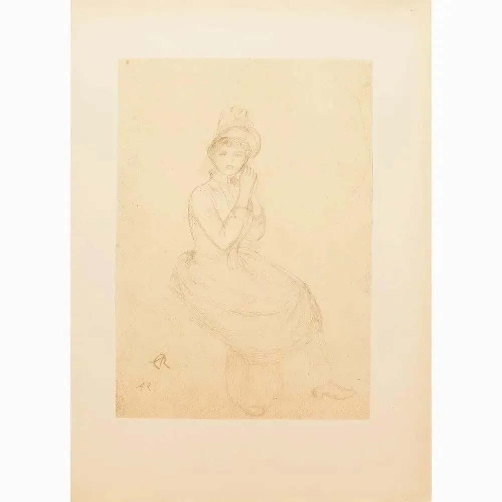 1959 After Renoir Vintage Hungarian Photogravures - Set of 3 - 9