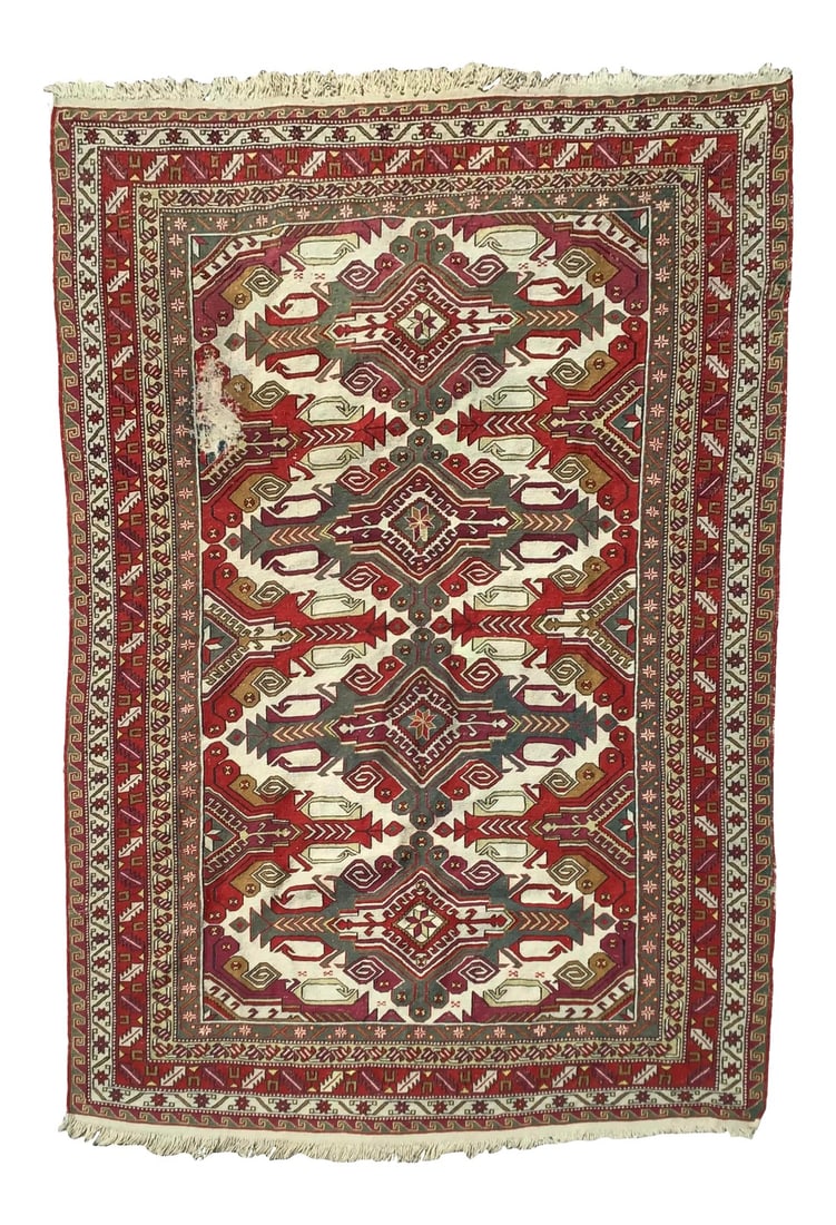 Vintage Geometric Design Kilm Rug (1 of 11)
