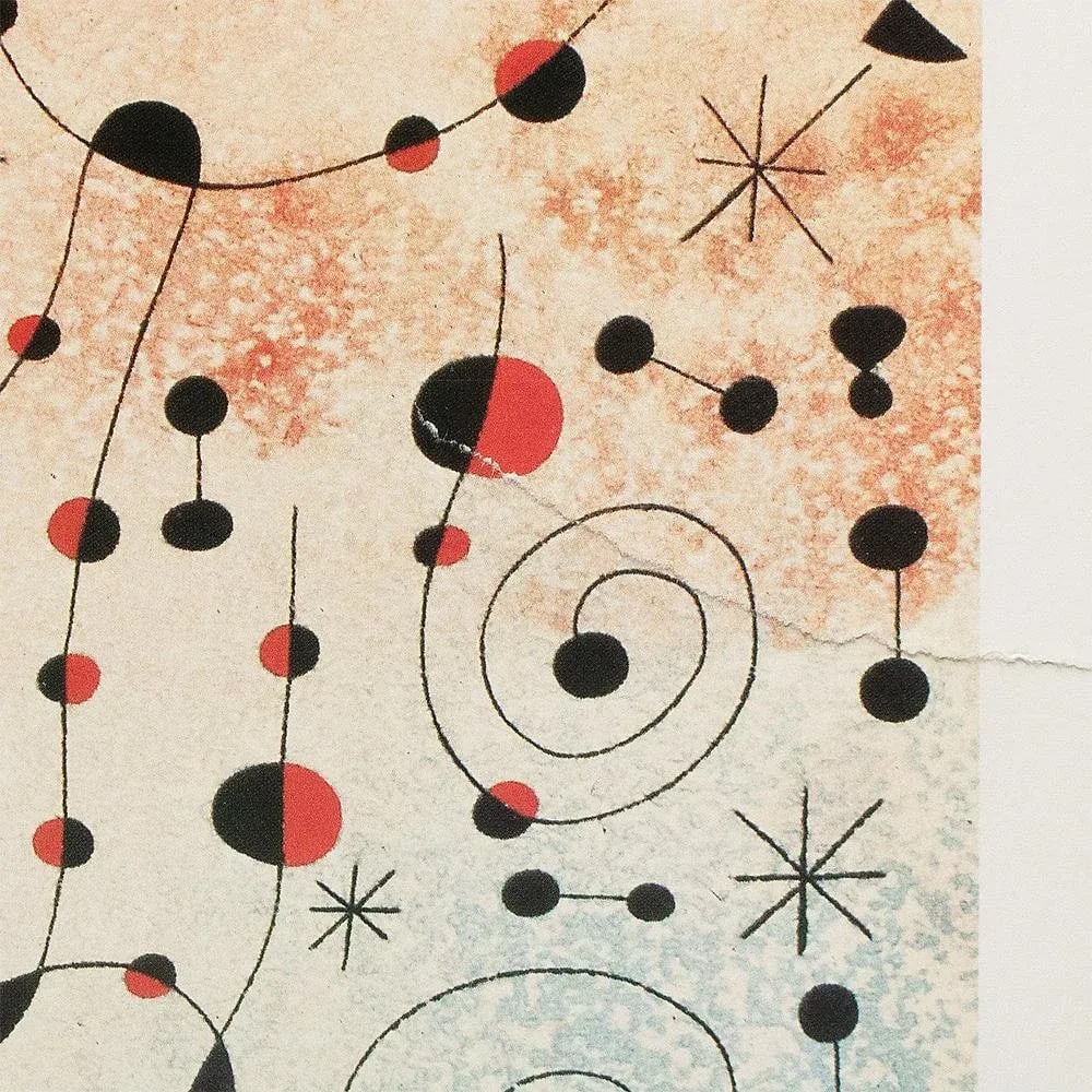 1993 After Joan Miro "In Love With a Woman", First German Edition Poster - 5