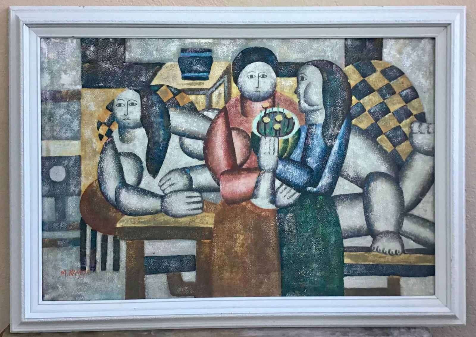 Painting on Canvas Style of Fernand Leger - 10