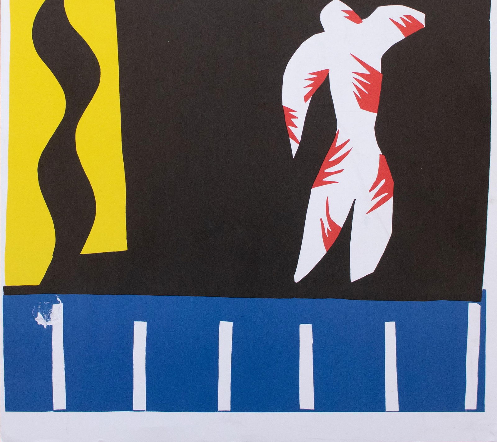 1992 After Henri Matisse "The Clown", Large First Edition German Poster - 5