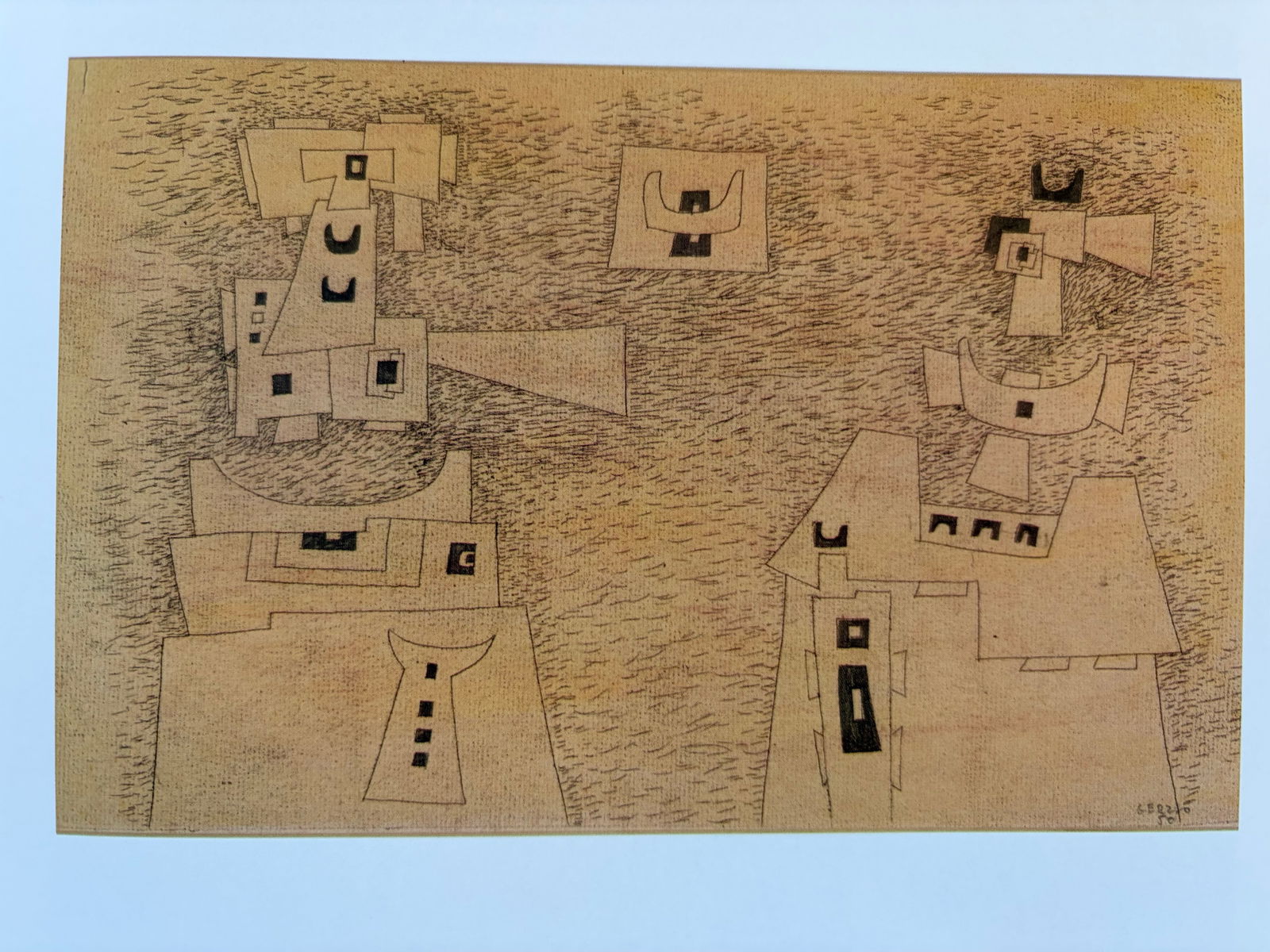 Gunther Gerzso Print - 2