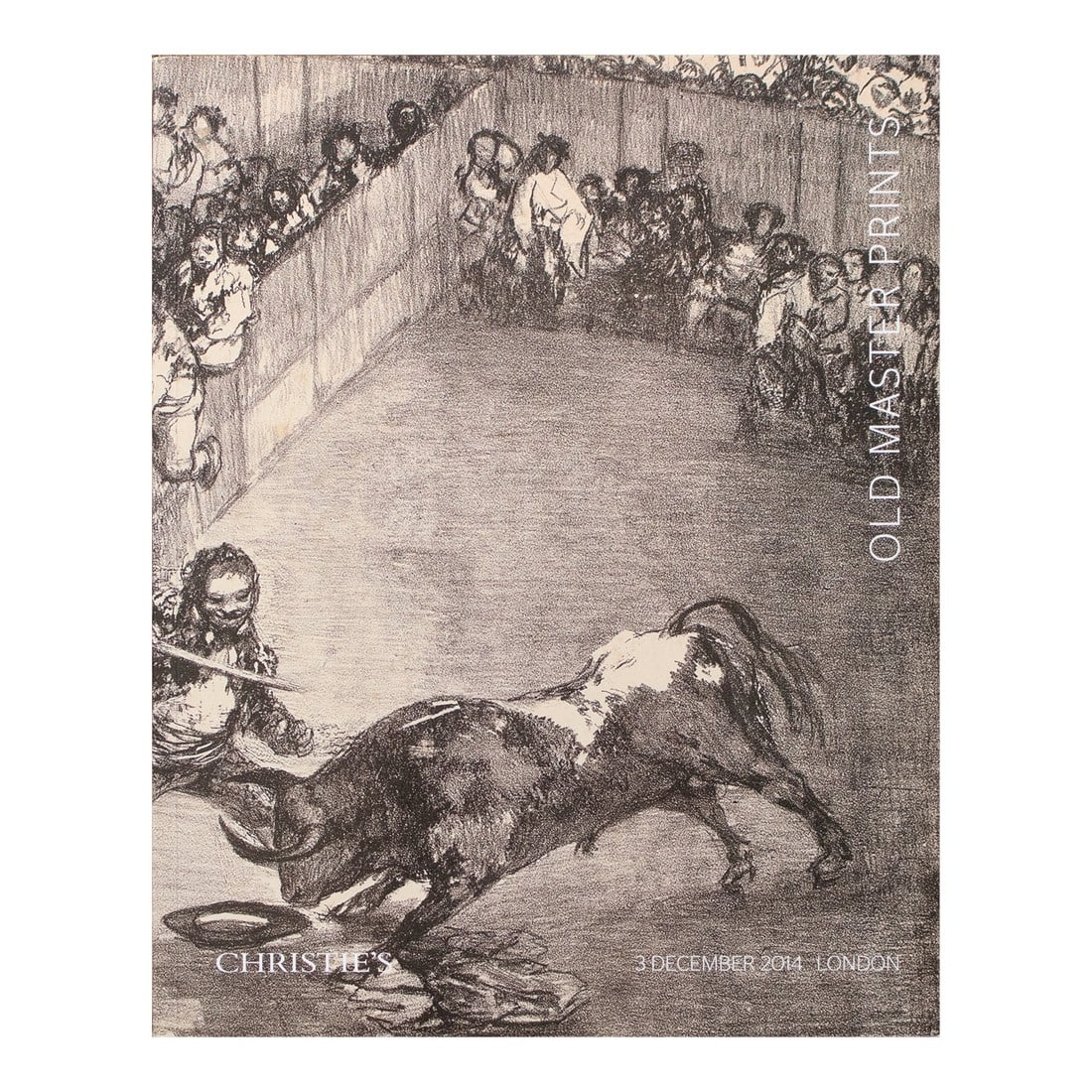 Old Master Prints, 2014 Christie's Catalog: 2014 Christie's Catalog "Old Master Prints". Softcover, 95 pages. Few fold-out pages. Black and white, monochrome and few color illustrations. Excellent condition - minor edge wear on cover. 