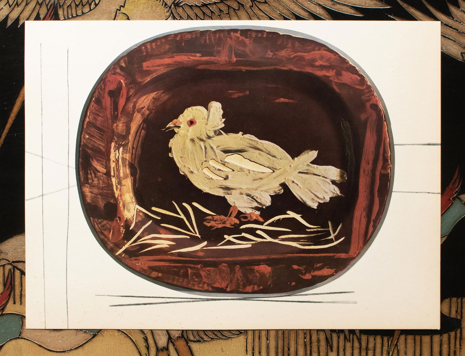 1955 Set of 12 Prints of Picasso's Ceramic Platters - 10