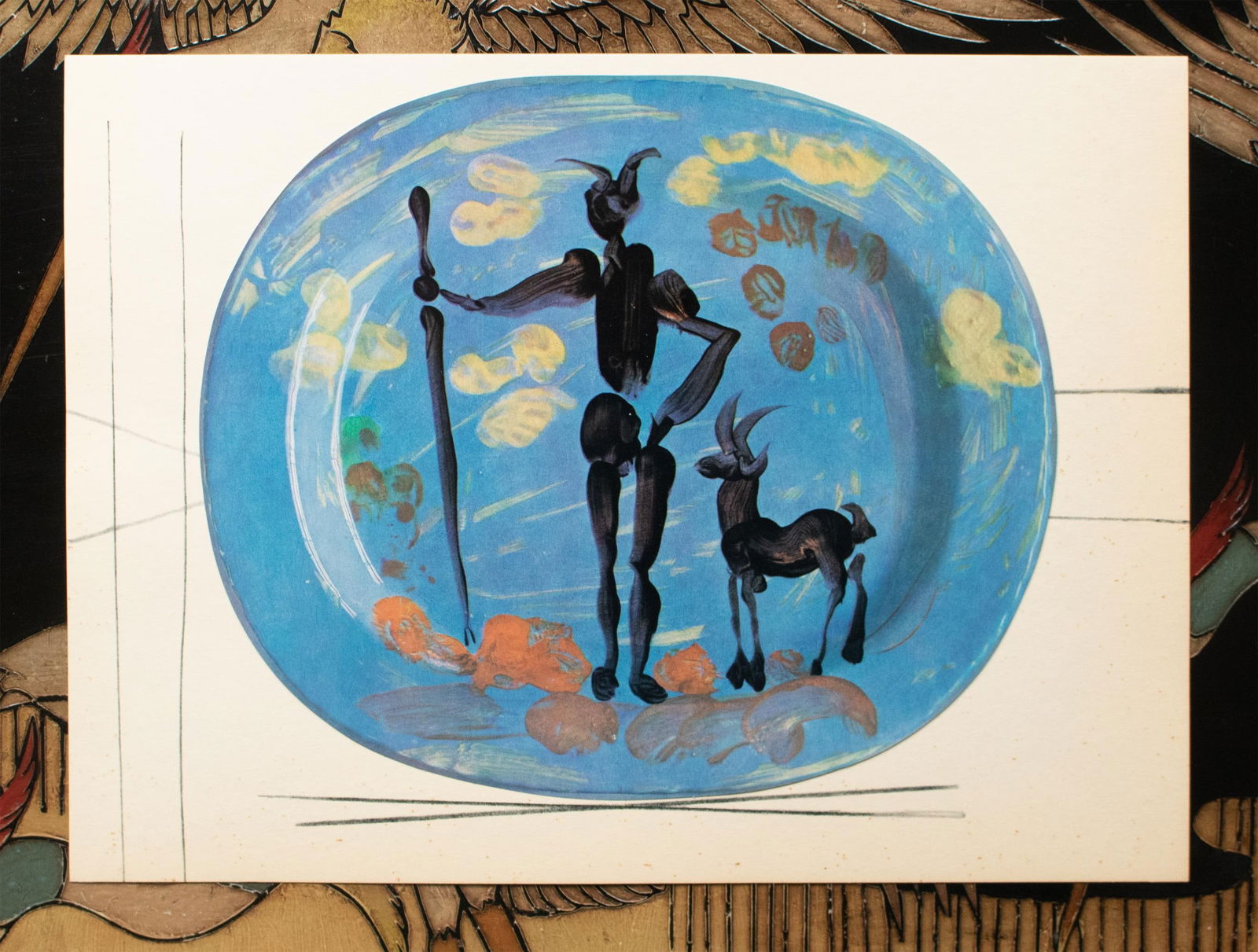 1955 Set of 12 Prints of Picasso's Ceramic Platters - 6