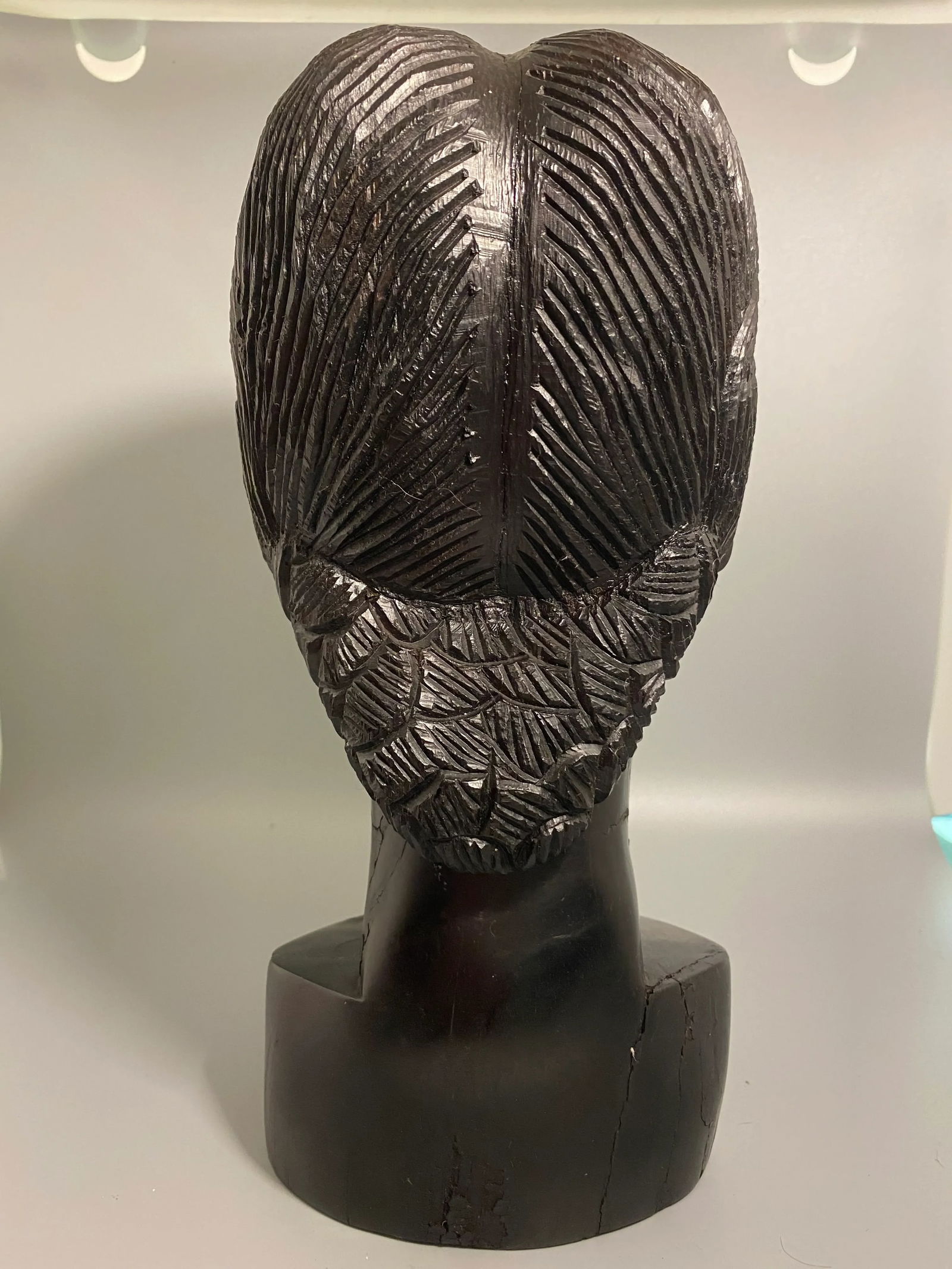 Mid-Century Haitian Female Bust From Irwin and Lane - 3