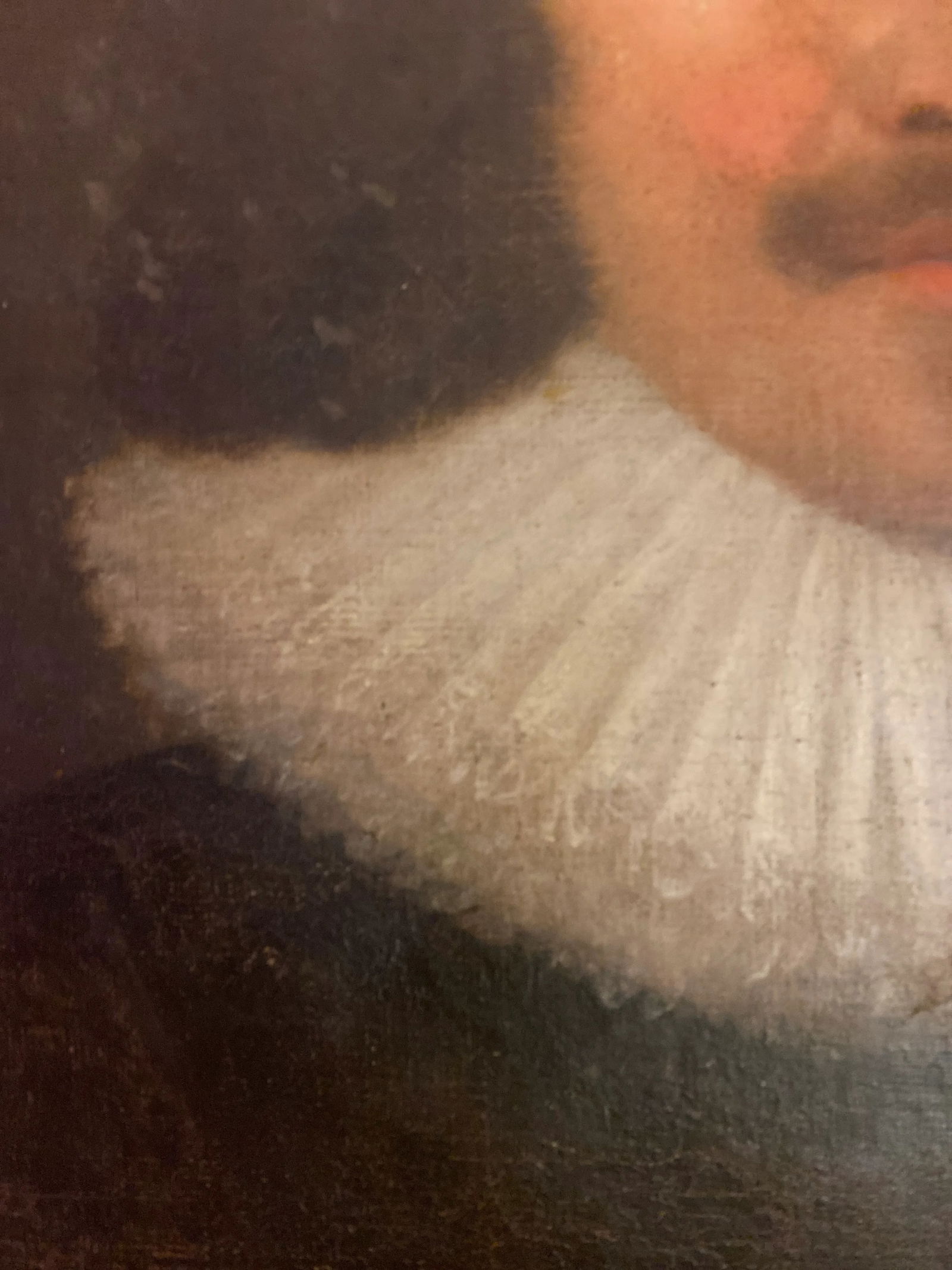 17th Century Portrait Painting of a Man Attributed to an Artist In the Circle of Cornelius Johnson, - 4