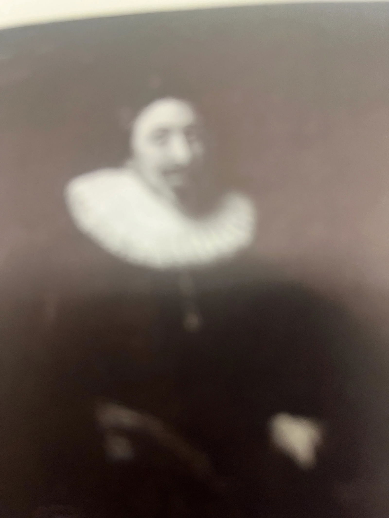 17th Century Portrait Painting of a Man Attributed to an Artist In the Circle of Cornelius Johnson, - 9