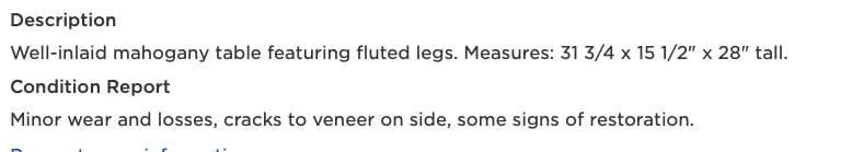 Early 19th Century Regency Period Mahogany Wooden Console Table - 3