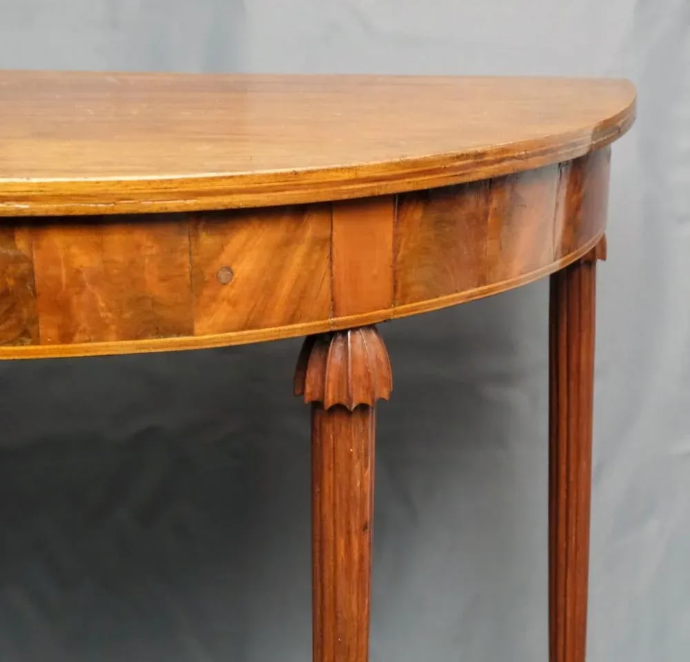 Early 19th Century Regency Period Mahogany Wooden Console Table - 5