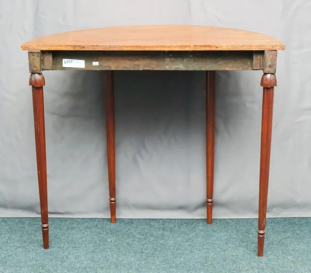 Early 19th Century Regency Period Mahogany Wooden Console Table - 7