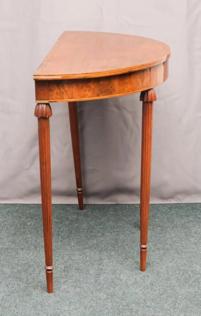 Early 19th Century Regency Period Mahogany Wooden Console Table - 9