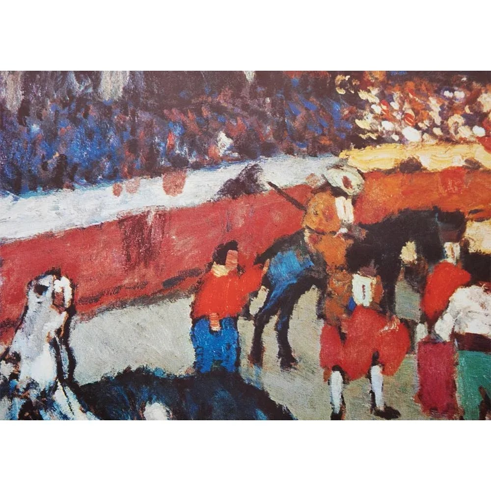 Pre-1970s After Picasso "Corrida De Toros", Period Vintage Poster From Spain - 5