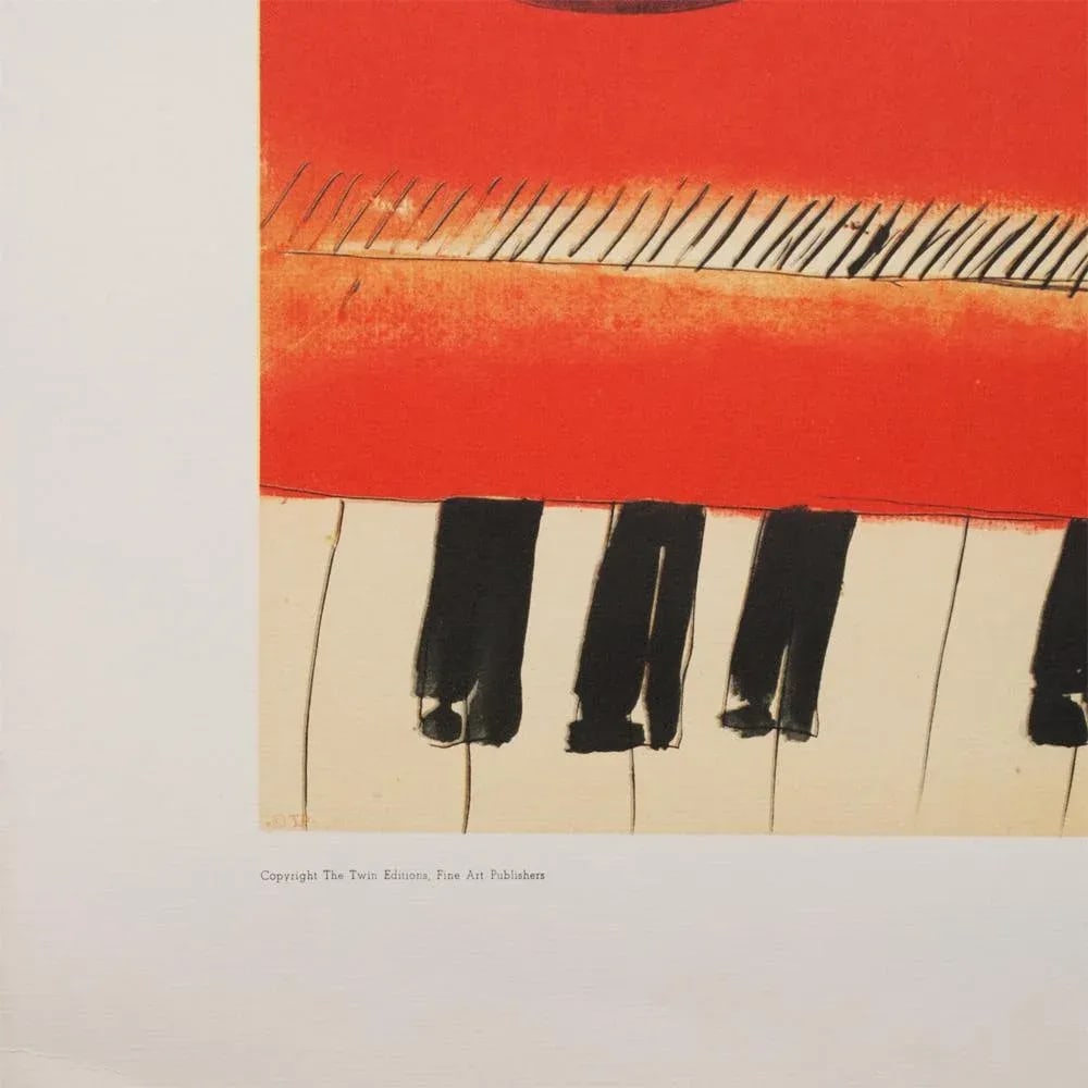 XL After Raoul Dufy, "Homage to Mozart" First Edition Offset Lithograph - 7