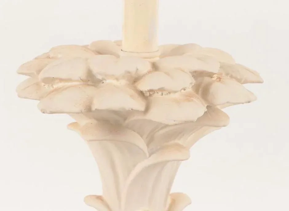 Serge Roche Style Palm Plaster Table Lamp - 3