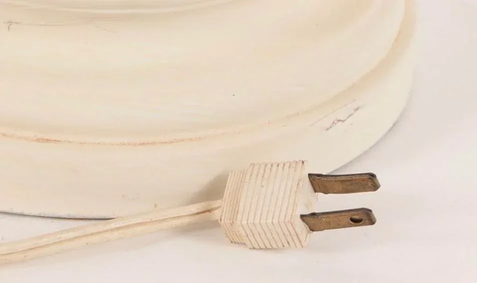 Serge Roche Style Palm Plaster Table Lamp - 4