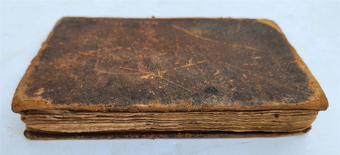 1823 ARRANGEMENT of PSALMS HYMNS & SPIRITUAL SONGS of I. Watts antique Americana - 4