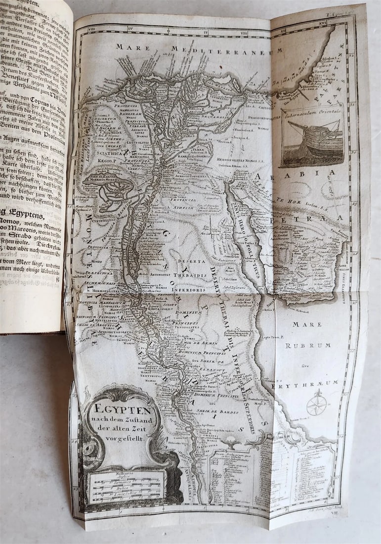 1745 HISTORY of the WORLD by S.J. Baumgarten ILLUSTRATED antique - 11