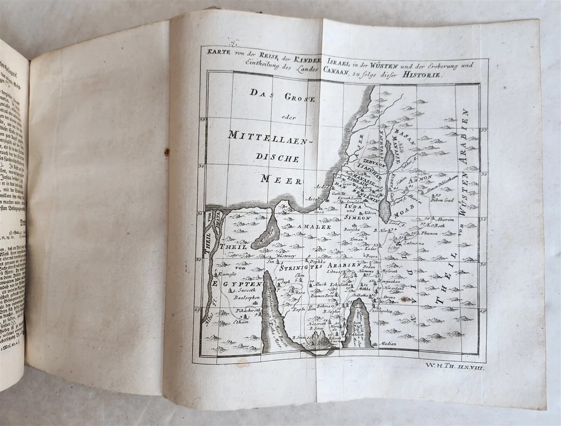 1745 HISTORY of the WORLD by S.J. Baumgarten ILLUSTRATED antique - 18