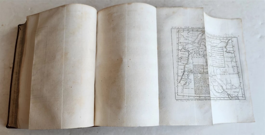 1745 HISTORY of the WORLD by S.J. Baumgarten ILLUSTRATED antique - 7