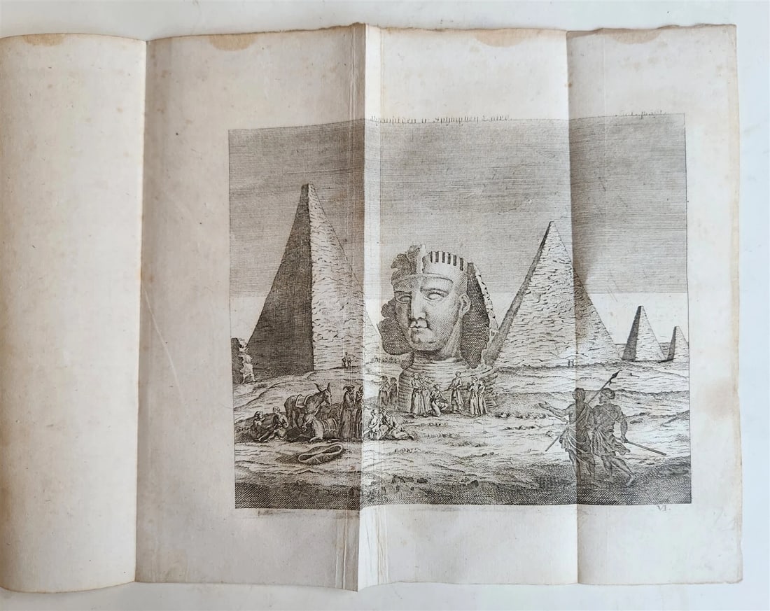 1745 HISTORY of the WORLD by S.J. Baumgarten ILLUSTRATED antique - 9