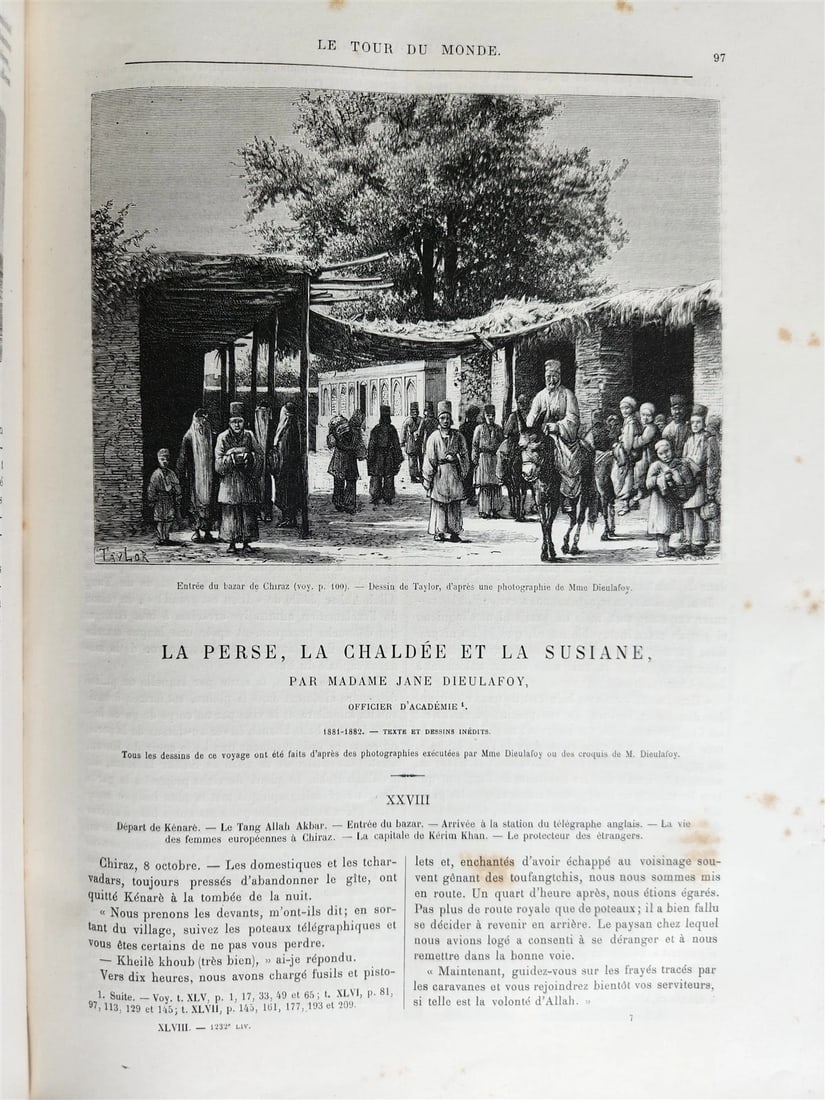 1884 HISTORY of VOYAGES ILLUSTRATED antique NORTH POLE PHILLIPPINES PERSIA USA - 15