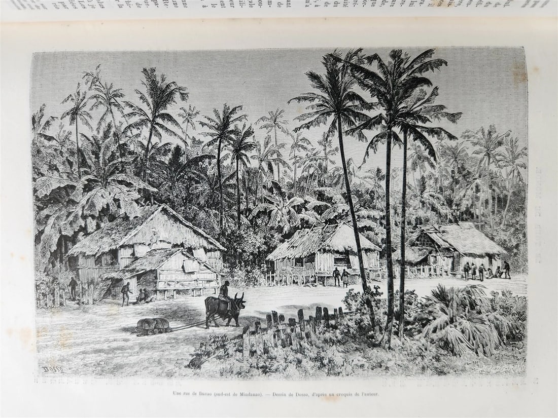 1884 HISTORY of VOYAGES ILLUSTRATED antique NORTH POLE PHILLIPPINES PERSIA USA - 17