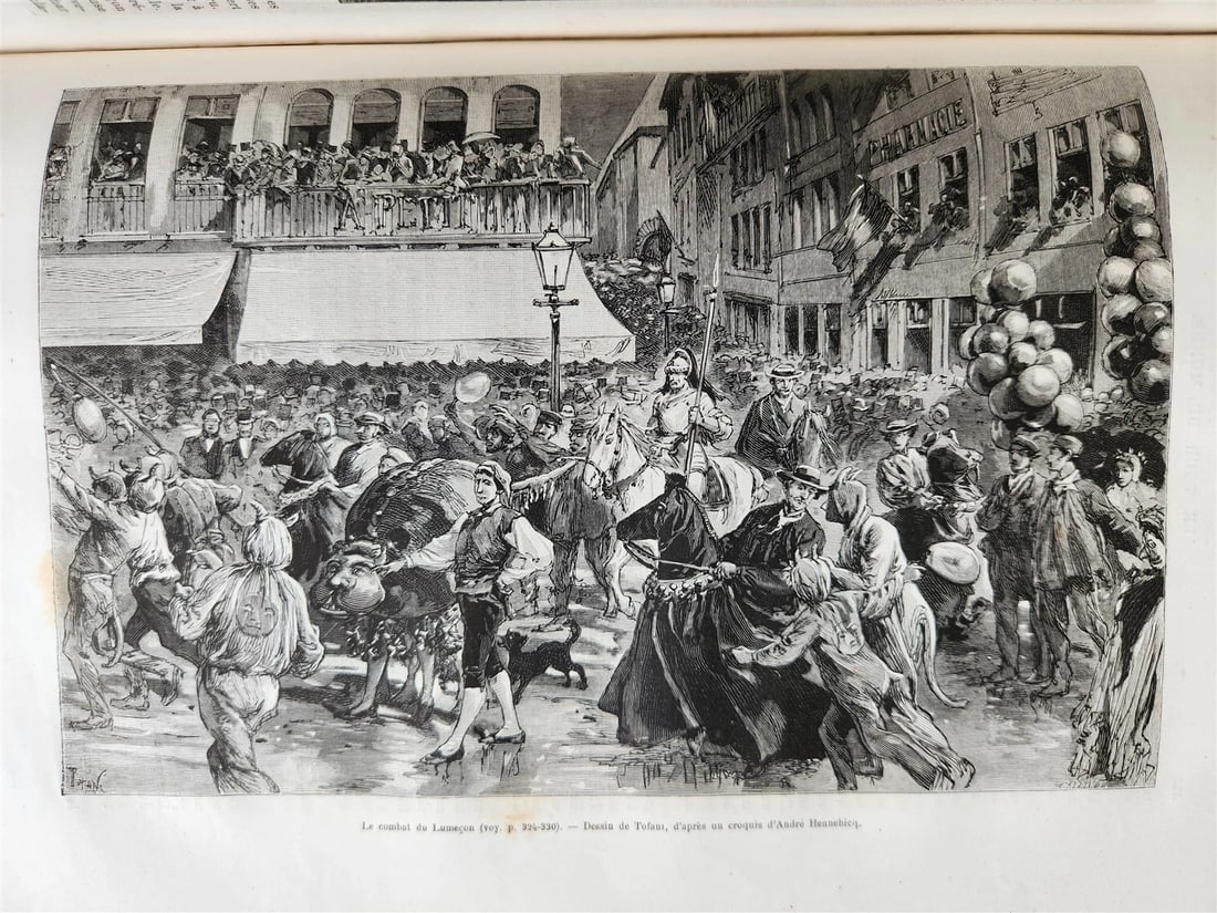 1884 HISTORY of VOYAGES ILLUSTRATED antique NORTH POLE PHILLIPPINES PERSIA USA - 9