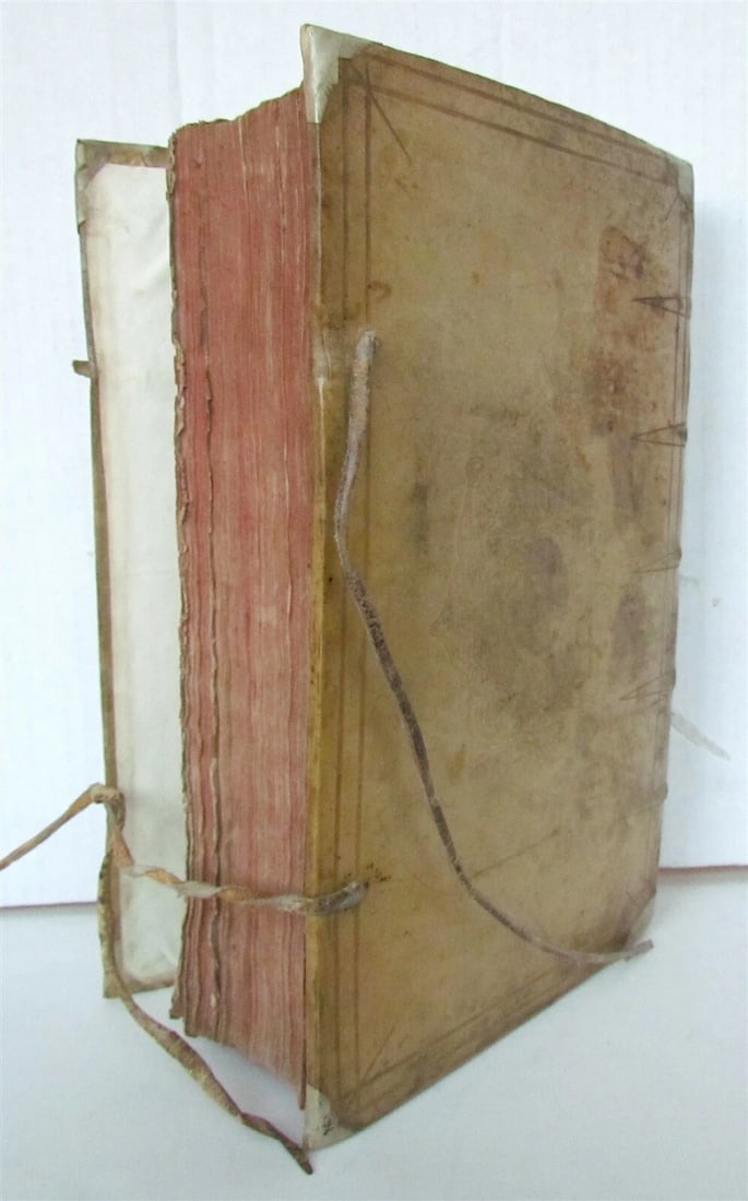 1636 NETHERLANDS HISTORY ILLUSTRATED VELLUM BINDING antique FOLIO - 4
