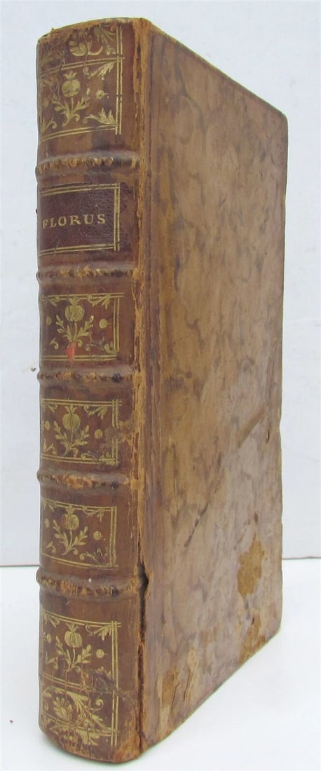 1774 ROMAN HISTORY in FRENCH antique Abrege de l'histoire Romaine by FLORUS - 3