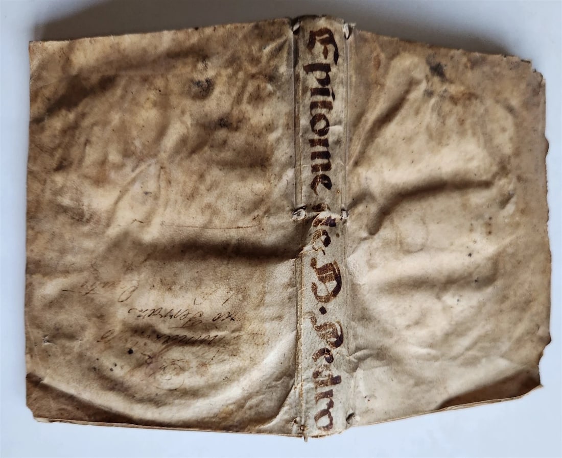 1666 KING PEDRO HISTORY in PORTUGUESE antique VELLUM BOUND w/ MANUSCRIPT SPINE (1 of 8)