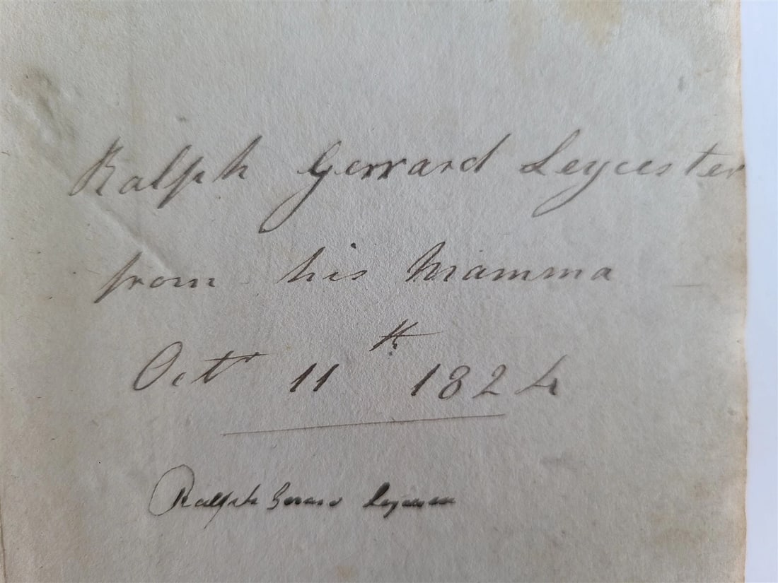 1823 SCENES in EUROPE antique illustrated CHILDRENS BOOK - 4