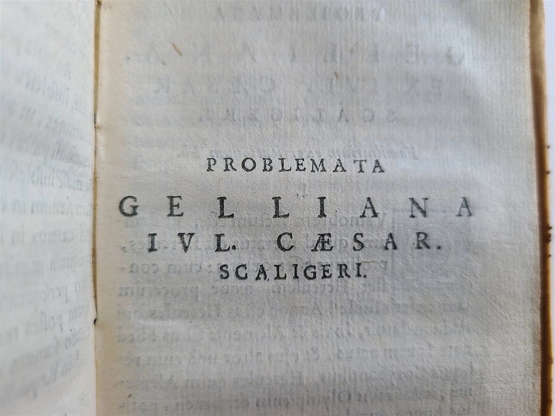 1643 ARISTOTLE Aliorumque problemata ANTIQUE vellum binding - 6